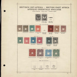 Lot 499 - BRITISH SOUTH AFRICA: 1850's to 1910 Collection of several hundred stamps on old-time Schaubek album pages - Image 27