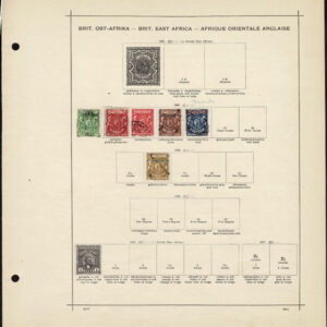 Lot 499 - BRITISH SOUTH AFRICA: 1850's to 1910 Collection of several hundred stamps on old-time Schaubek album pages - Image 28