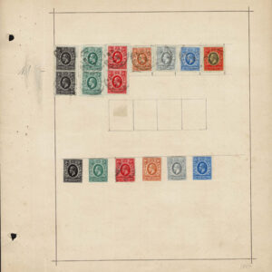 Lot 499 - BRITISH SOUTH AFRICA: 1850's to 1910 Collection of several hundred stamps on old-time Schaubek album pages - Image 30