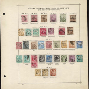 Lot 499 - BRITISH SOUTH AFRICA: 1850's to 1910 Collection of several hundred stamps on old-time Schaubek album pages - Image 32
