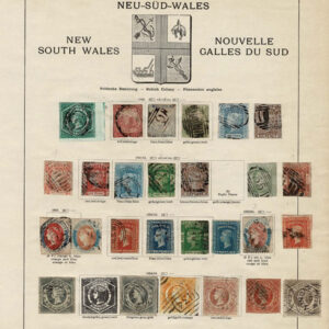 Lot 501 - AUSTRALIAN STATES; 1849 to 1910 Collection of several hundreds primarily used stamps - Image 1