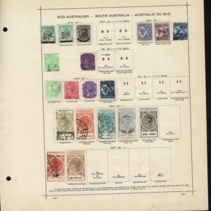 Lot 501 - AUSTRALIAN STATES; 1849 to 1910 Collection of several hundreds primarily used stamps - Image 3