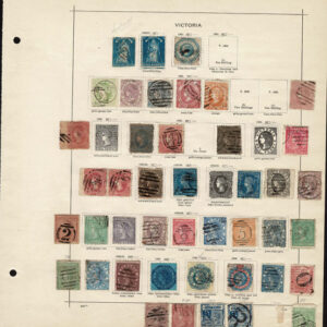 Lot 501 - AUSTRALIAN STATES; 1849 to 1910 Collection of several hundreds primarily used stamps - Image 8