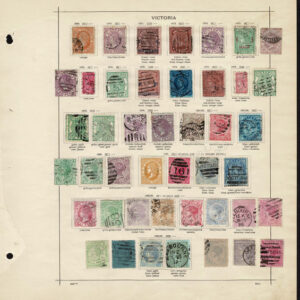 Lot 501 - AUSTRALIAN STATES; 1849 to 1910 Collection of several hundreds primarily used stamps - Image 9