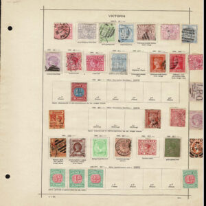 Lot 501 - AUSTRALIAN STATES; 1849 to 1910 Collection of several hundreds primarily used stamps - Image 10
