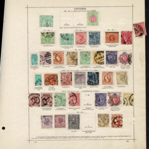 Lot 501 - AUSTRALIAN STATES; 1849 to 1910 Collection of several hundreds primarily used stamps - Image 11
