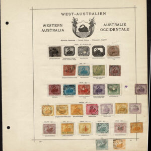 Lot 501 - AUSTRALIAN STATES; 1849 to 1910 Collection of several hundreds primarily used stamps - Image 14