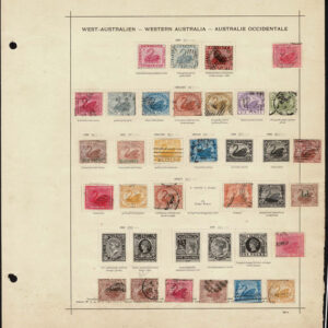 Lot 501 - AUSTRALIAN STATES; 1849 to 1910 Collection of several hundreds primarily used stamps - Image 15