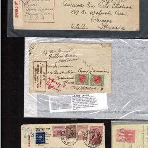 Lot 502 - AUSTRALIA: 1940's to 1980's 80 covers - Image 9