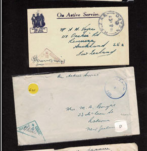 Lot 510 - NEW ZEALAND: 1942 +/- WWII before and after, 89 covers - Image 18