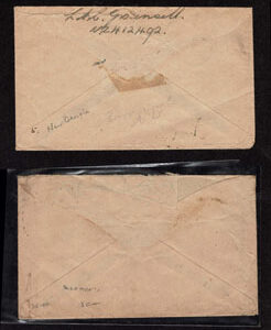 Lot 510 - NEW ZEALAND: 1942 +/- WWII before and after, 89 covers - Image 36