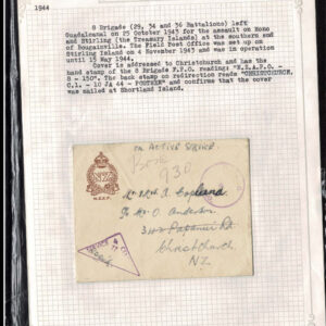 Lot 510 - NEW ZEALAND: 1942 +/- WWII before and after, 89 covers - Image 40