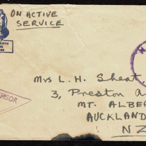 Lot 510 - NEW ZEALAND: 1942 +/- WWII before and after, 89 covers - Image 49