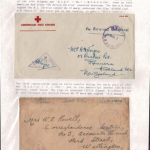 Lot 510 - NEW ZEALAND: 1942 +/- WWII before and after, 89 covers - Image 58