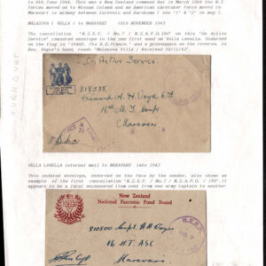 Lot 510 - NEW ZEALAND: 1942 +/- WWII before and after, 89 covers - Image 60