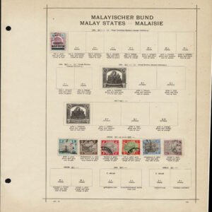 Lot 512 - STRIAITS SETTLEMENTS & MALAYAN STATES: 1860's to 1910 Collection of 249 mostly used stamps - Image 13