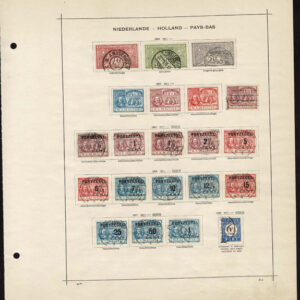 Lot 515 - BENELUX: 1840 to 1910; Collection of many hundred stamps on old-time Schaubek album pages - Image 14