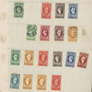 Lot 515 - BENELUX: 1840 to 1910; Collection of many hundred stamps on old-time Schaubek album pages - Image 16