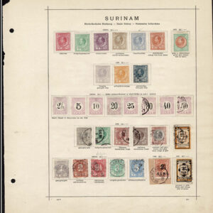 Lot 515 - BENELUX: 1840 to 1910; Collection of many hundred stamps on old-time Schaubek album pages - Image 25