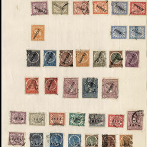 Lot 515 - BENELUX: 1840 to 1910; Collection of many hundred stamps on old-time Schaubek album pages - Image 33