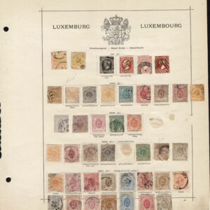 Lot 515 - BENELUX: 1840 to 1910; Collection of many hundred stamps on old-time Schaubek album pages - Image 35