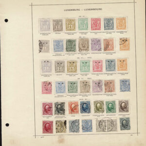 Lot 515 - BENELUX: 1840 to 1910; Collection of many hundred stamps on old-time Schaubek album pages - Image 37