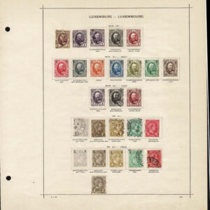 Lot 515 - BENELUX: 1840 to 1910; Collection of many hundred stamps on old-time Schaubek album pages - Image 38