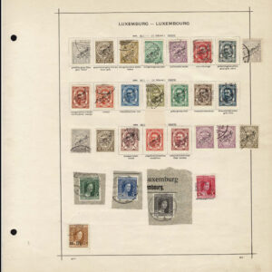 Lot 515 - BENELUX: 1840 to 1910; Collection of many hundred stamps on old-time Schaubek album pages - Image 40