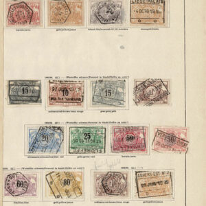 Lot 515 - BENELUX: 1840 to 1910; Collection of many hundred stamps on old-time Schaubek album pages - Image 43