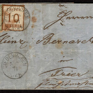 Lot 516 - EUROPEAN CLASSIC  Postal History Covers 1840's to 1910, approximately  62 covers - Image 29