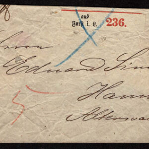 Lot 516 - EUROPEAN CLASSIC  Postal History Covers 1840's to 1910, approximately  62 covers - Image 56