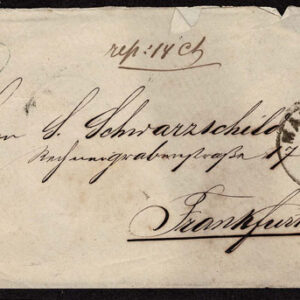 Lot 516 - EUROPEAN CLASSIC  Postal History Covers 1840's to 1910, approximately  62 covers - Image 72