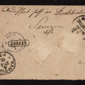 Lot 516 - EUROPEAN CLASSIC  Postal History Covers 1840's to 1910, approximately  62 covers - Image 79