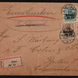 Lot 516 - EUROPEAN CLASSIC  Postal History Covers 1840's to 1910, approximately  62 covers - Image 83