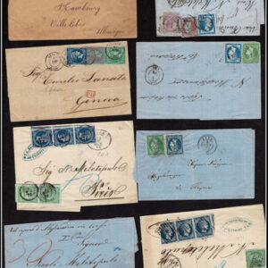 Lot 516 - EUROPEAN CLASSIC  Postal History Covers 1840's to 1910, approximately  62 covers - Image 98