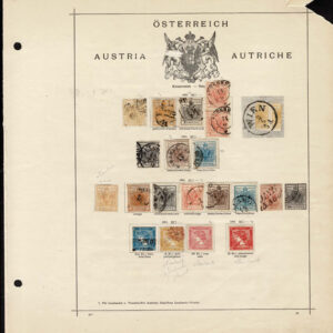 Lot 517 - EUROPE: AUSTRIAN, GREECE & CRETE; 1850's to 1910 Collection of many hundreds mostly used stamps - Image 1