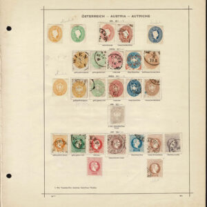 Lot 517 - EUROPE: AUSTRIAN, GREECE & CRETE; 1850's to 1910 Collection of many hundreds mostly used stamps - Image 34