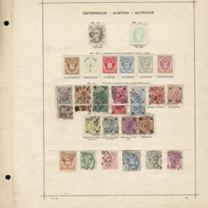 Lot 517 - EUROPE: AUSTRIAN, GREECE & CRETE; 1850's to 1910 Collection of many hundreds mostly used stamps - Image 38