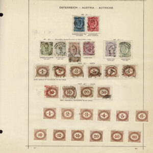 Lot 517 - EUROPE: AUSTRIAN, GREECE & CRETE; 1850's to 1910 Collection of many hundreds mostly used stamps - Image 39