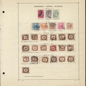 Lot 517 - EUROPE: AUSTRIAN, GREECE & CRETE; 1850's to 1910 Collection of many hundreds mostly used stamps - Image 41