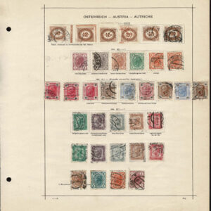 Lot 517 - EUROPE: AUSTRIAN, GREECE & CRETE; 1850's to 1910 Collection of many hundreds mostly used stamps - Image 42