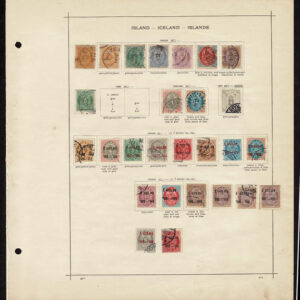 Lot 519 - SCANDINAVIA: 1854 to 1910; several hundred, mostly used on old-time Schaubek album pages - Image 4
