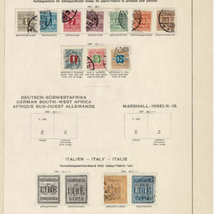 Lot 519 - SCANDINAVIA: 1854 to 1910; several hundred, mostly used on old-time Schaubek album pages - Image 19