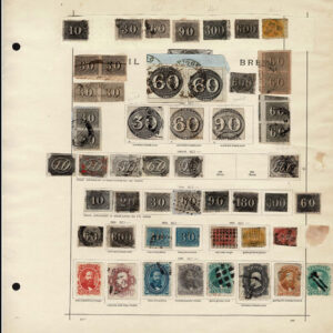 Lot 521 - SOUTH AMERICA: 1843 to 1910, thousands of mostly used stamps on old time Schaubek album pages - Image 1