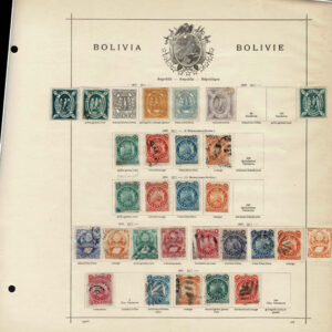 Lot 521 - SOUTH AMERICA: 1843 to 1910, thousands of mostly used stamps on old time Schaubek album pages - Image 24