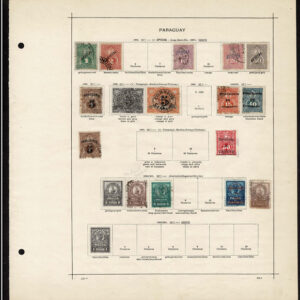 Lot 521 - SOUTH AMERICA: 1843 to 1910, thousands of mostly used stamps on old time Schaubek album pages - Image 33