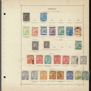 Lot 521 - SOUTH AMERICA: 1843 to 1910, thousands of mostly used stamps on old time Schaubek album pages - Image 36