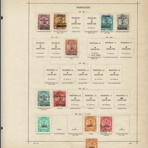 Lot 521 - SOUTH AMERICA: 1843 to 1910, thousands of mostly used stamps on old time Schaubek album pages - Image 40