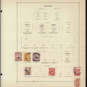 Lot 521 - SOUTH AMERICA: 1843 to 1910, thousands of mostly used stamps on old time Schaubek album pages - Image 41