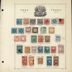Lot 521 - SOUTH AMERICA: 1843 to 1910, thousands of mostly used stamps on old time Schaubek album pages - Image 42